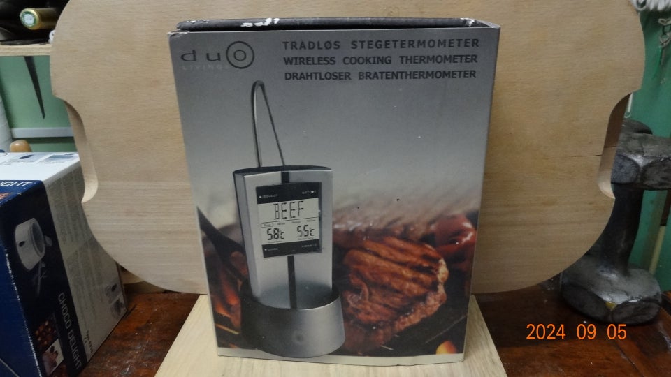 trådløs stegetermometer duo