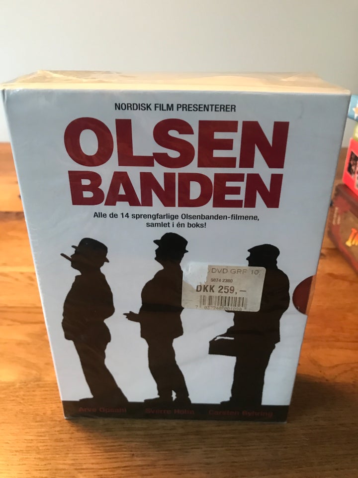 Olsen banden, DVD, komedie