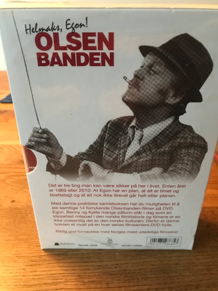 Olsen banden, DVD, komedie