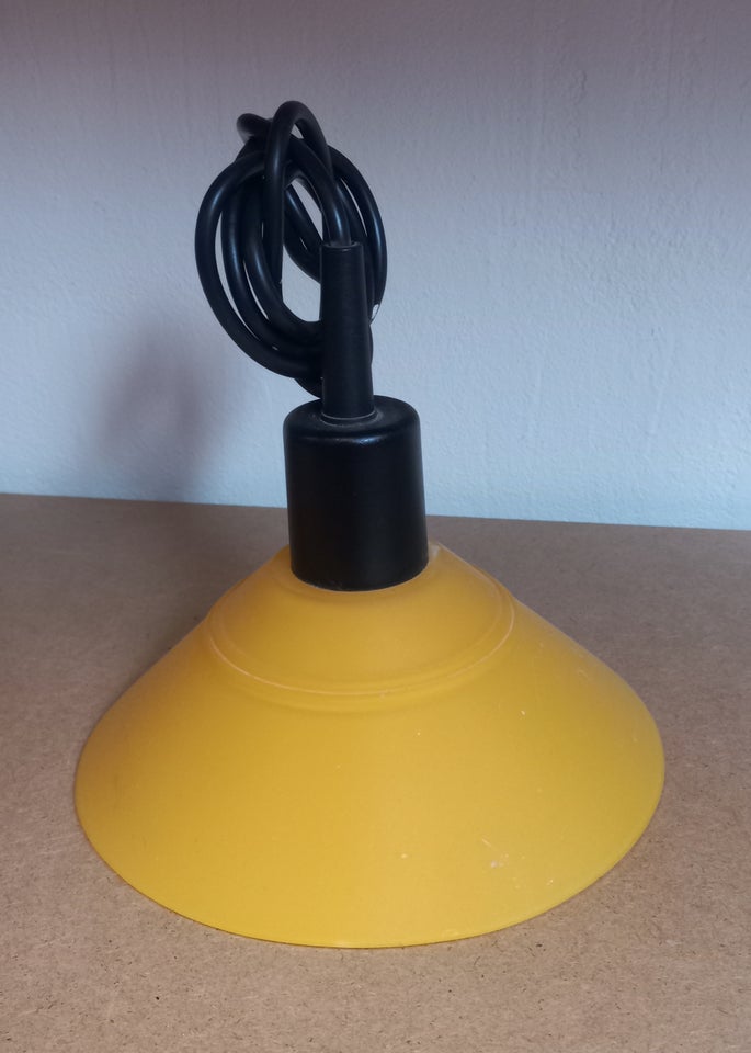 Pendel Majs gul glas loftlampe