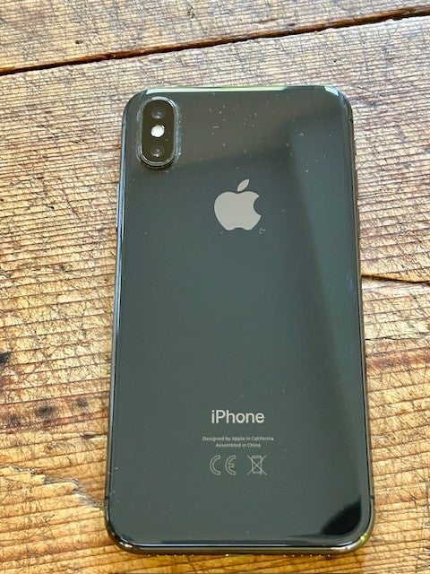 iPhone X 256 GB sort