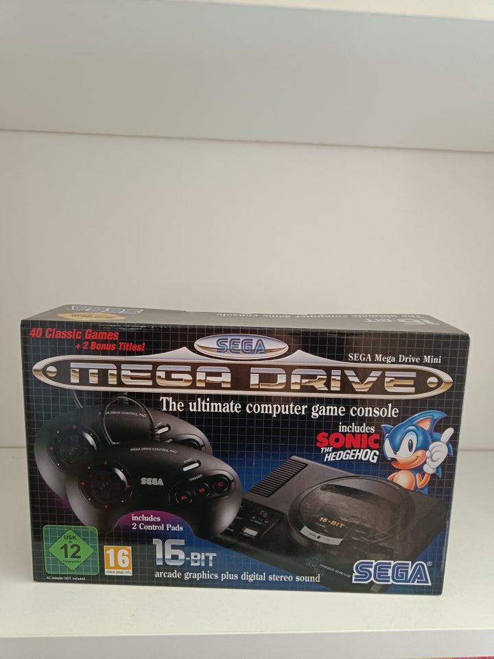 Sega megadrive, spillekonsol,