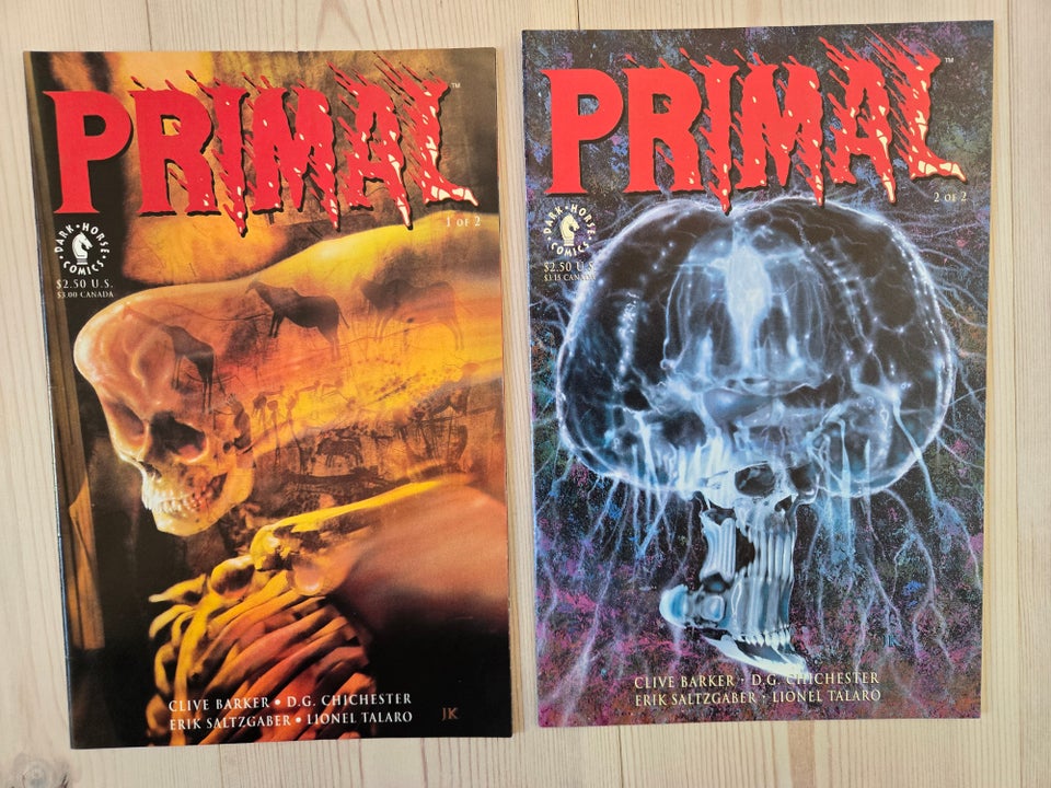 Primal #1 2 Clive Barker