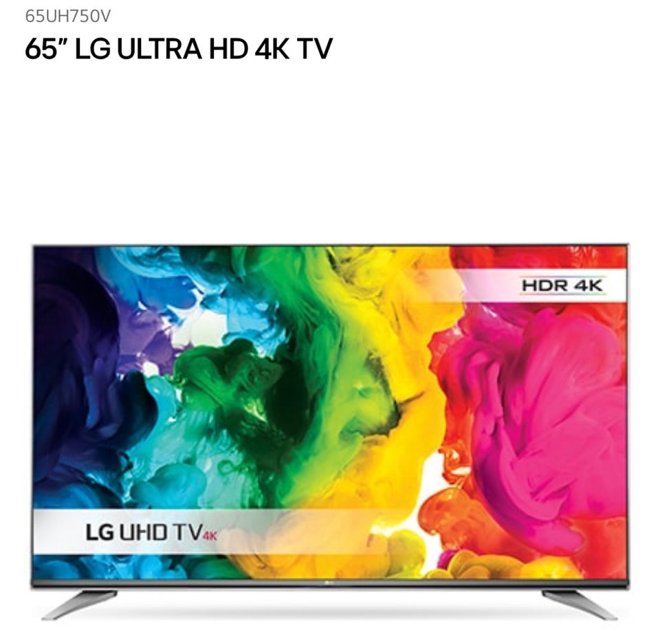 LED LG 750uhd 65” 4k