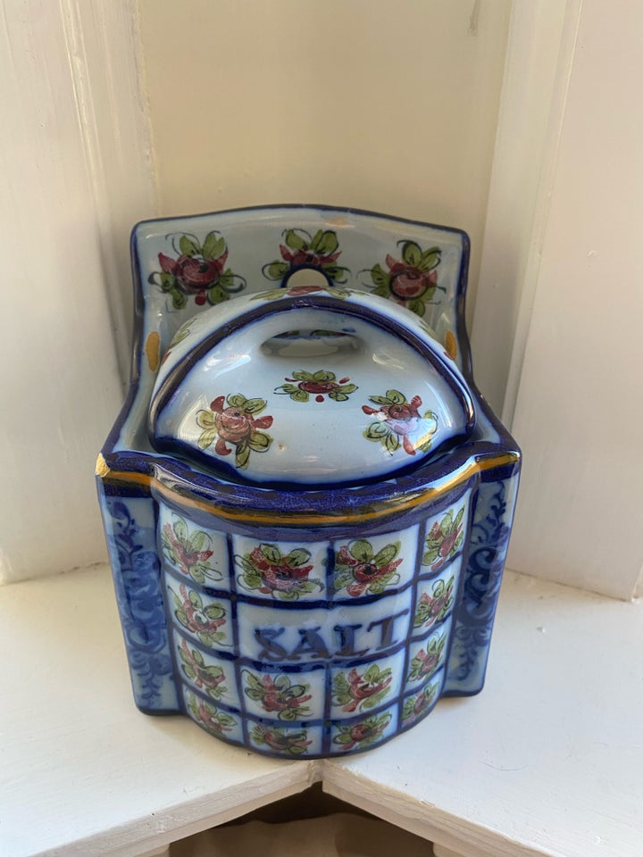 Porcelæn Saltkar Retro / Vintage