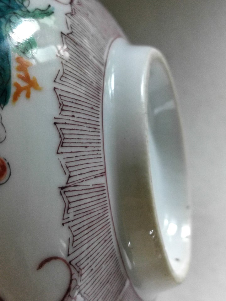 Porcelæn Skåle Kinesiske