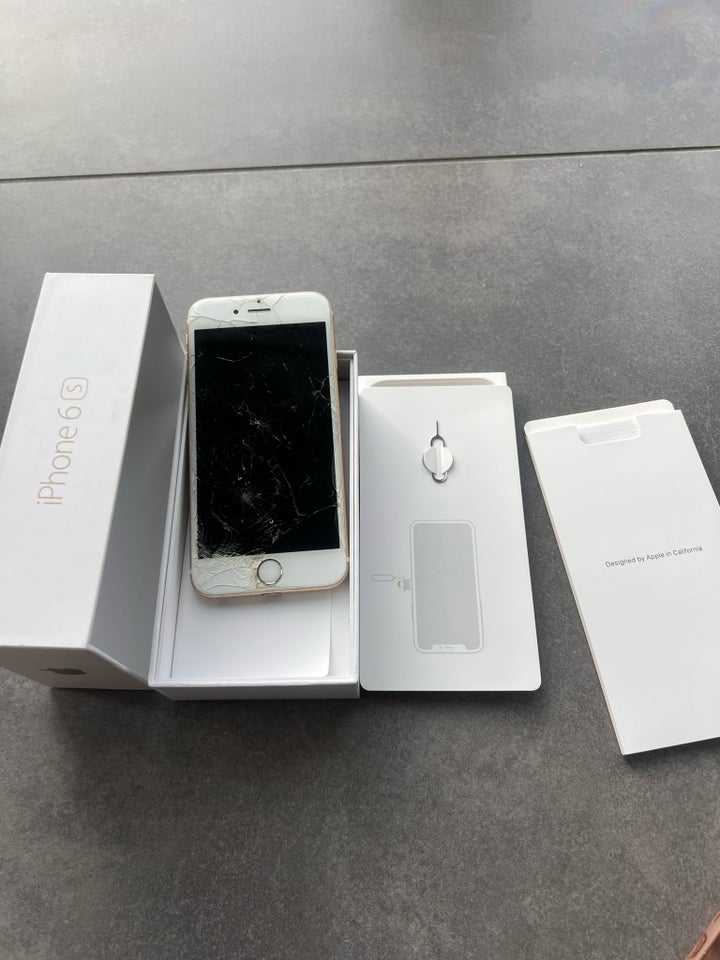 iPhone 6S, 64 GB, guld