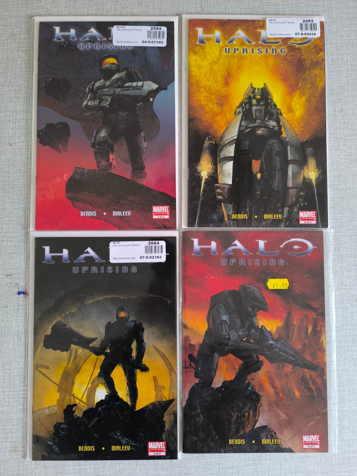 Halo Uprising, Marvel, Tegneserie