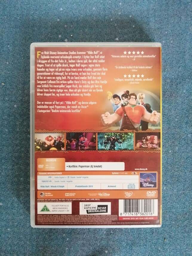 Disney's Vilde Rolf, DVD,