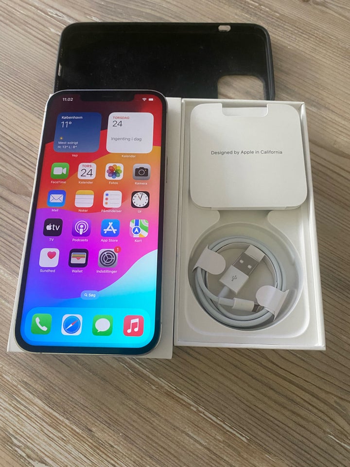 iPhone 12 Pro, 128 GB, hvid