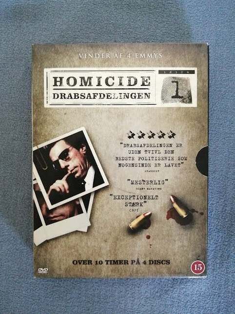 Homicide season 1, DVD, TV-serier