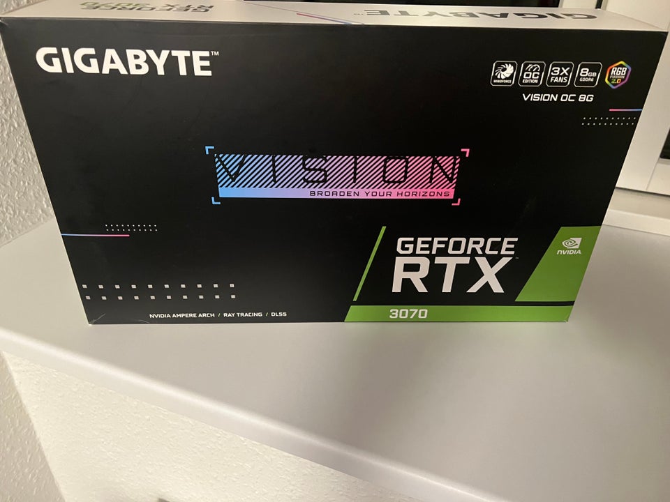 RTX 3070 Gigabyte Vision OC, 8 GB