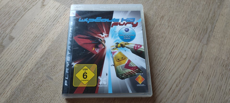 Wipeout Fury PS3 racing