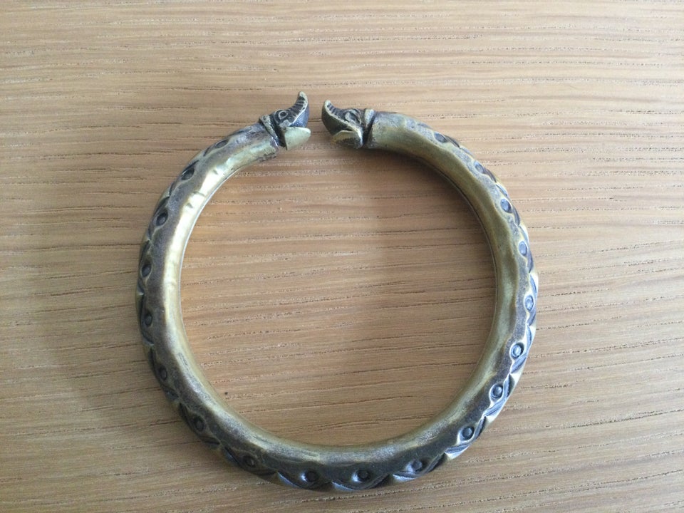 Armbånd, andet materiale, messing