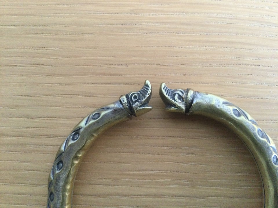 Armbånd, andet materiale, messing