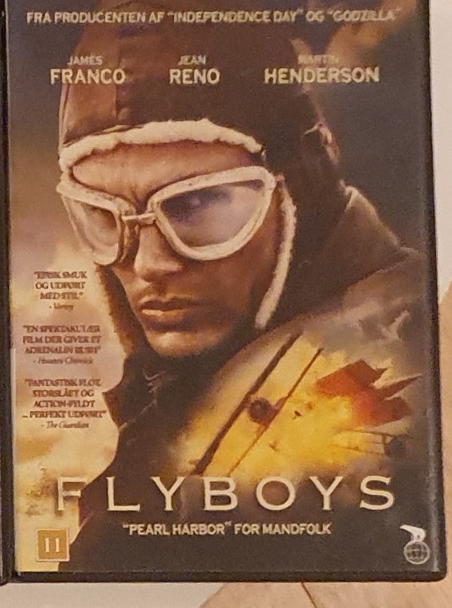 Fly Boys, instruktør Tony Bill, DVD