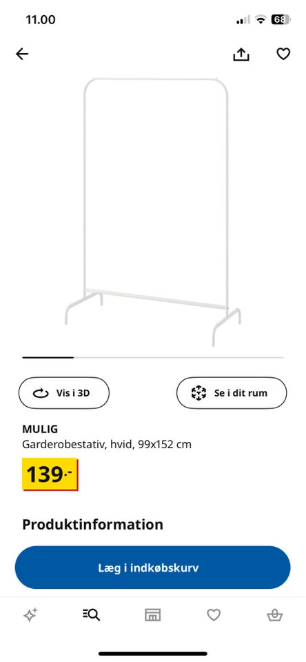 Tøjstativer Ikea