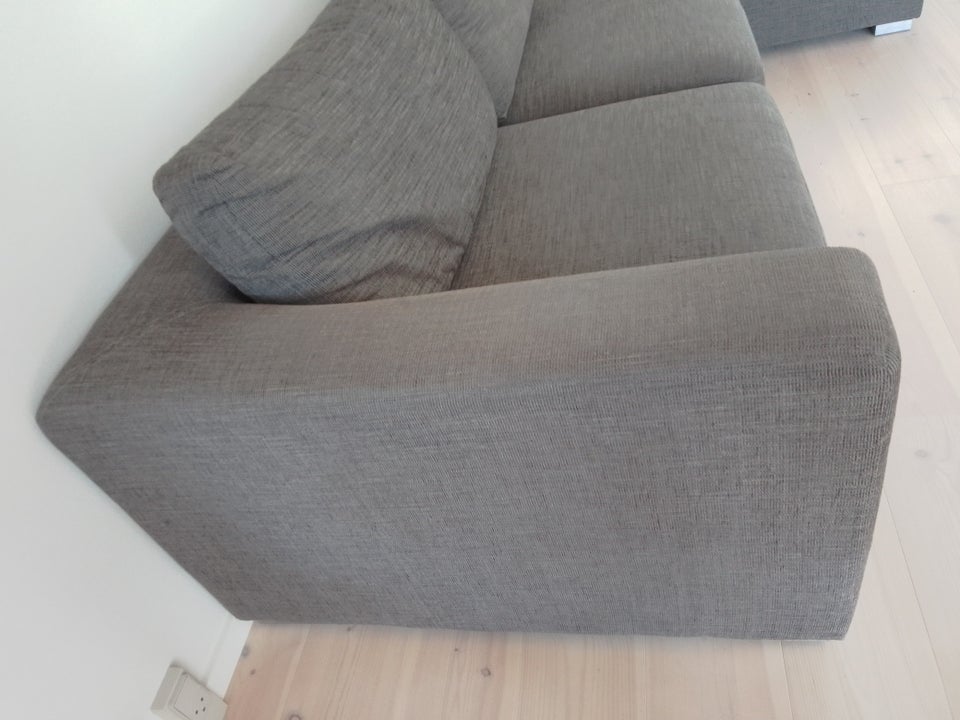 Hjørnesofa stof 5 pers