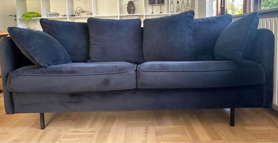 Sofa, velour, 2 pers.