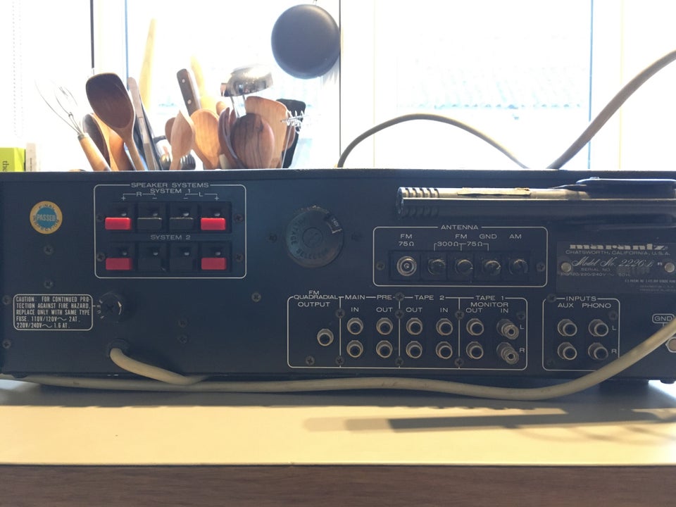 Forstærker, Marantz, 2226B