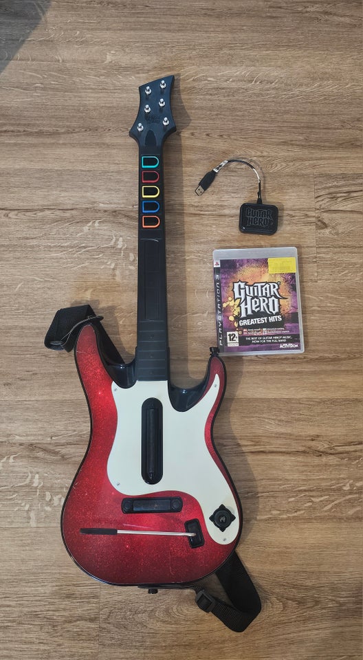 Guitar hero med 1 spil til ps3, PS3