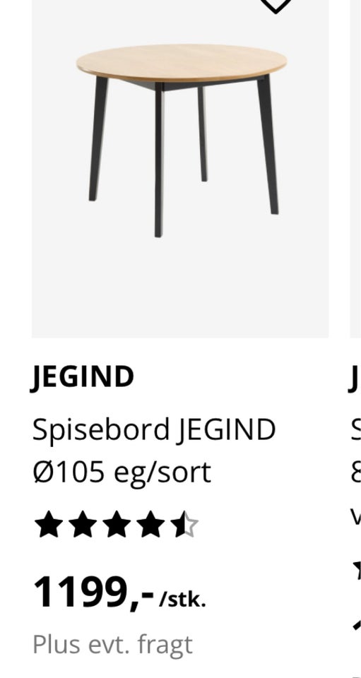 Spisebord, ., Jysk sengetøj