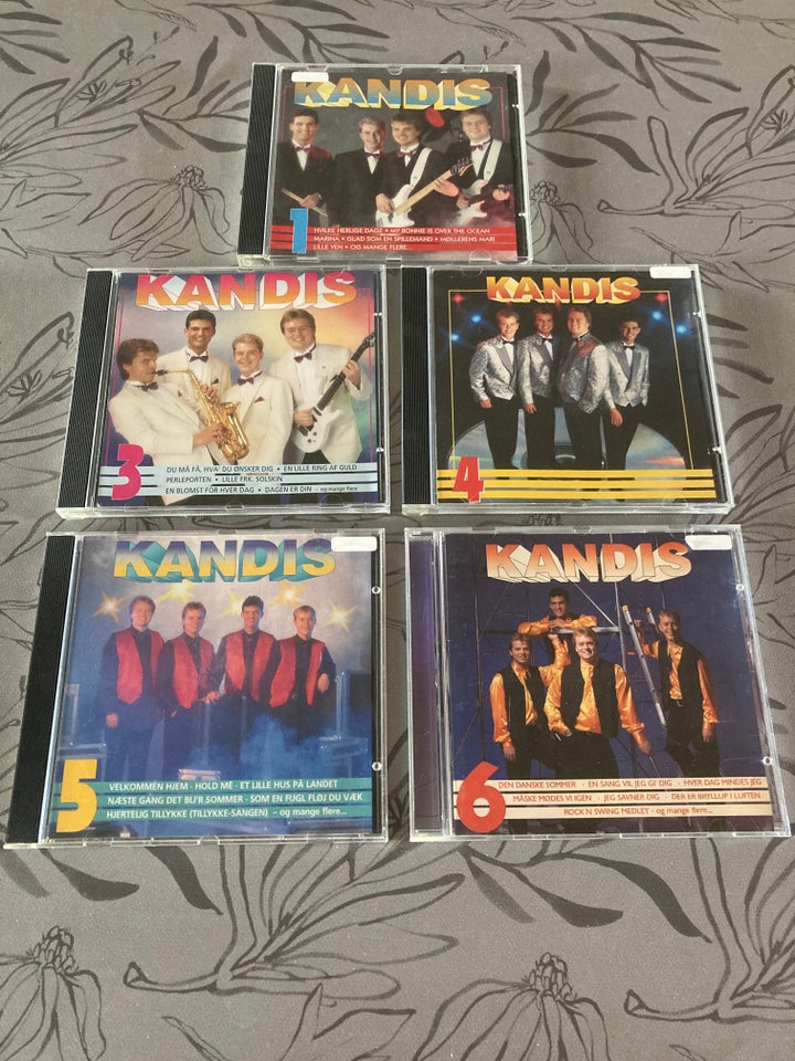 5 Kandis CD: 60,- kr, pop