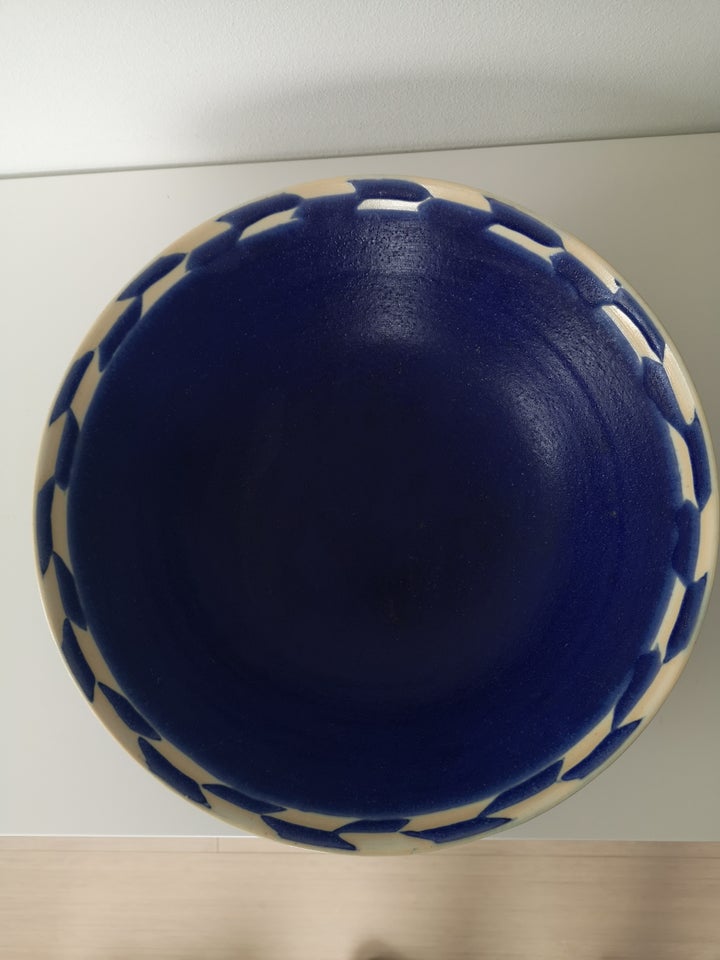 Keramik, Skål 30 cm i diameter og 9 cm