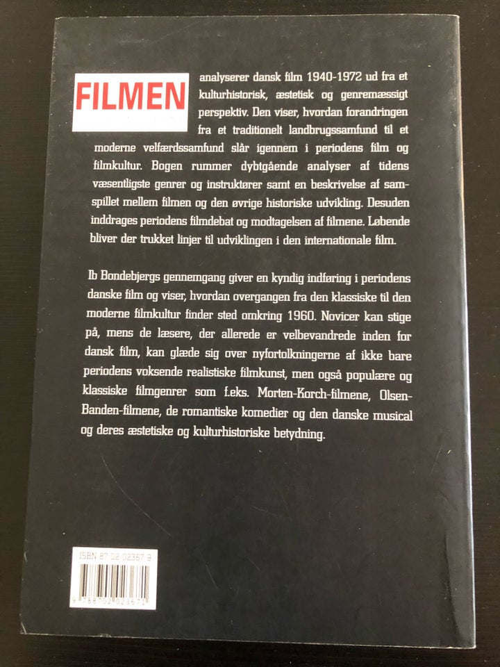 Filmen og det moderne - filmgenrer