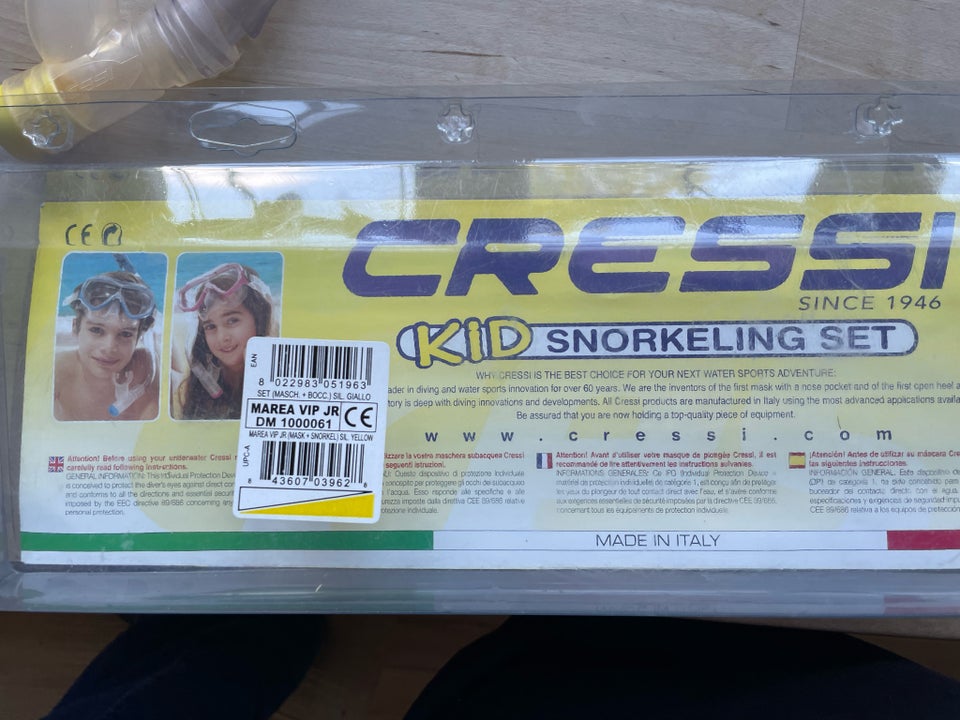 Cressi snorkelsæt Cressi