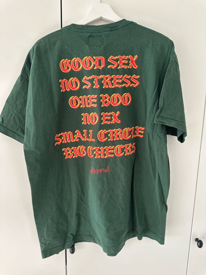 T-shirt, 4hunnid, str. XL