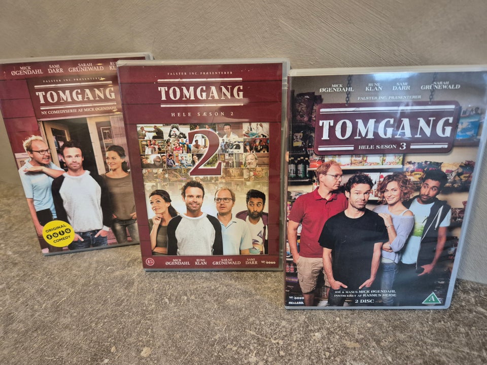 Tomgang, instruktør . ., DVD