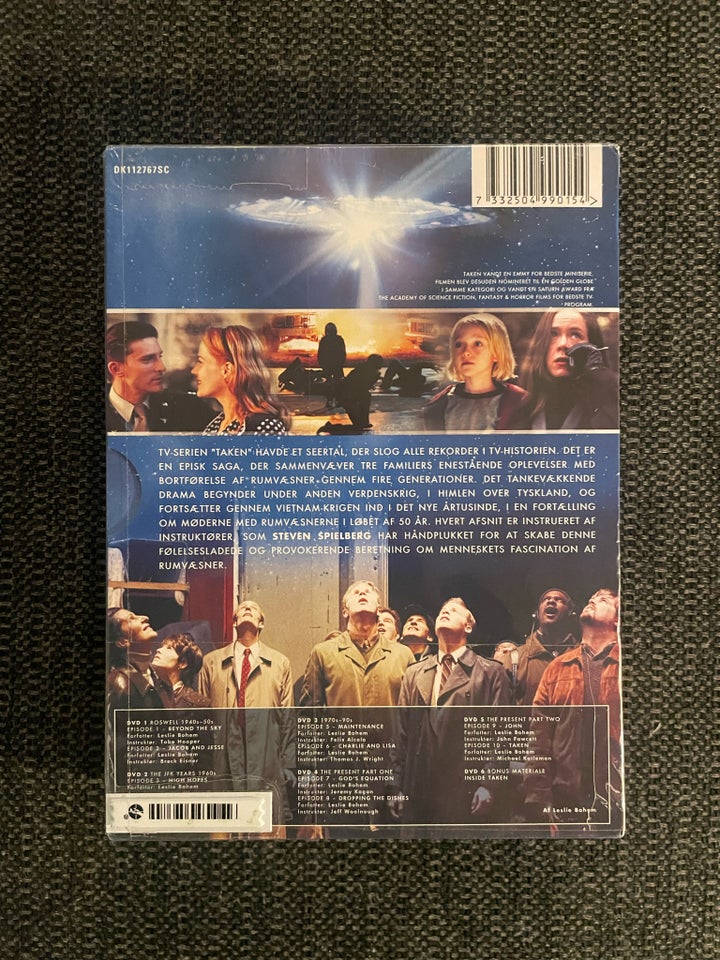 Taken instruktør Spielberg  DVD