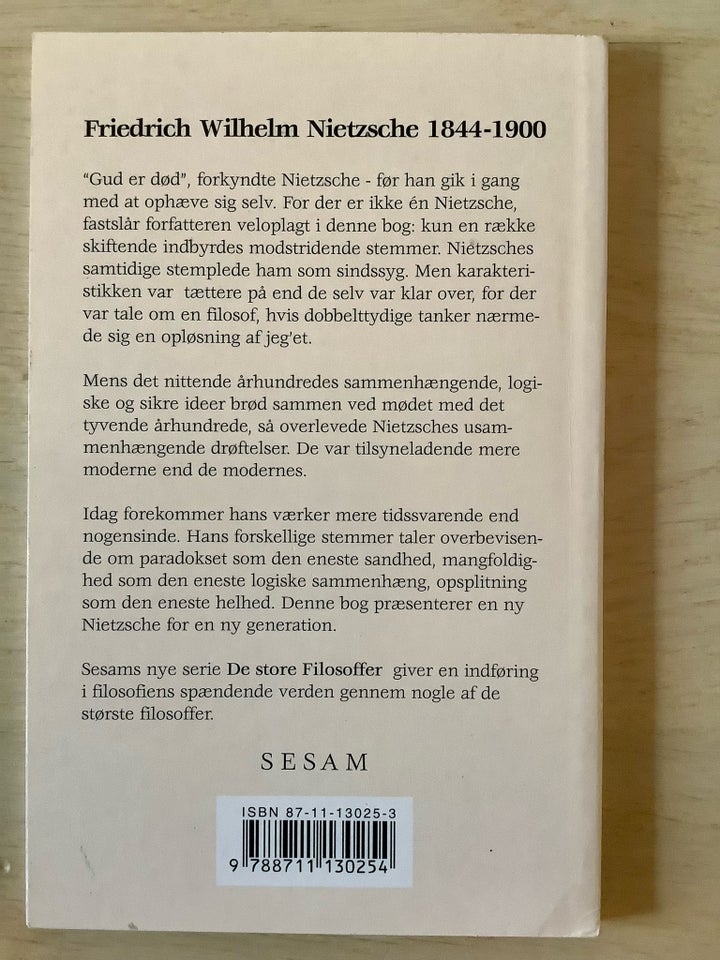 Nietzsche, Ronald Hayman, genre: