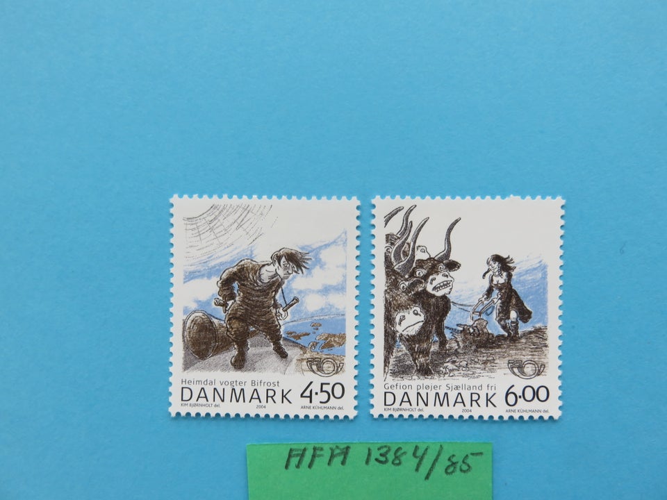 Danmark, postfrisk, AFA 1384/85