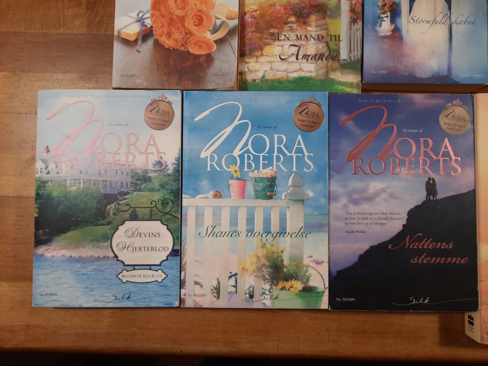 Nora Roberts samling (15 bøger),