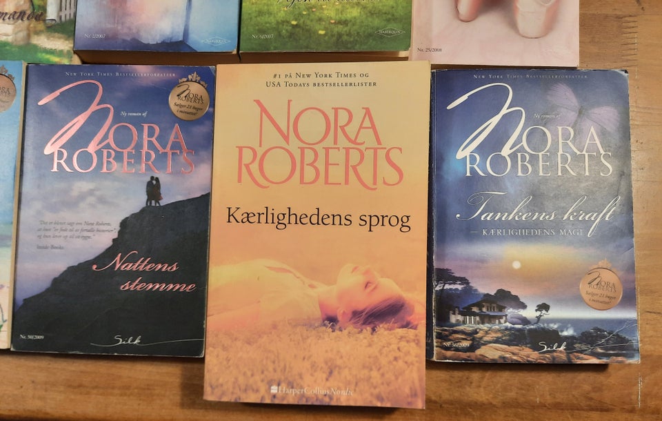 Nora Roberts samling (15 bøger),