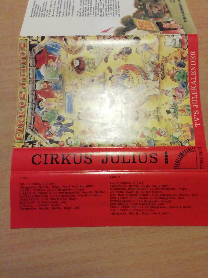 Bånd, Julekalender, Cirkus Julius