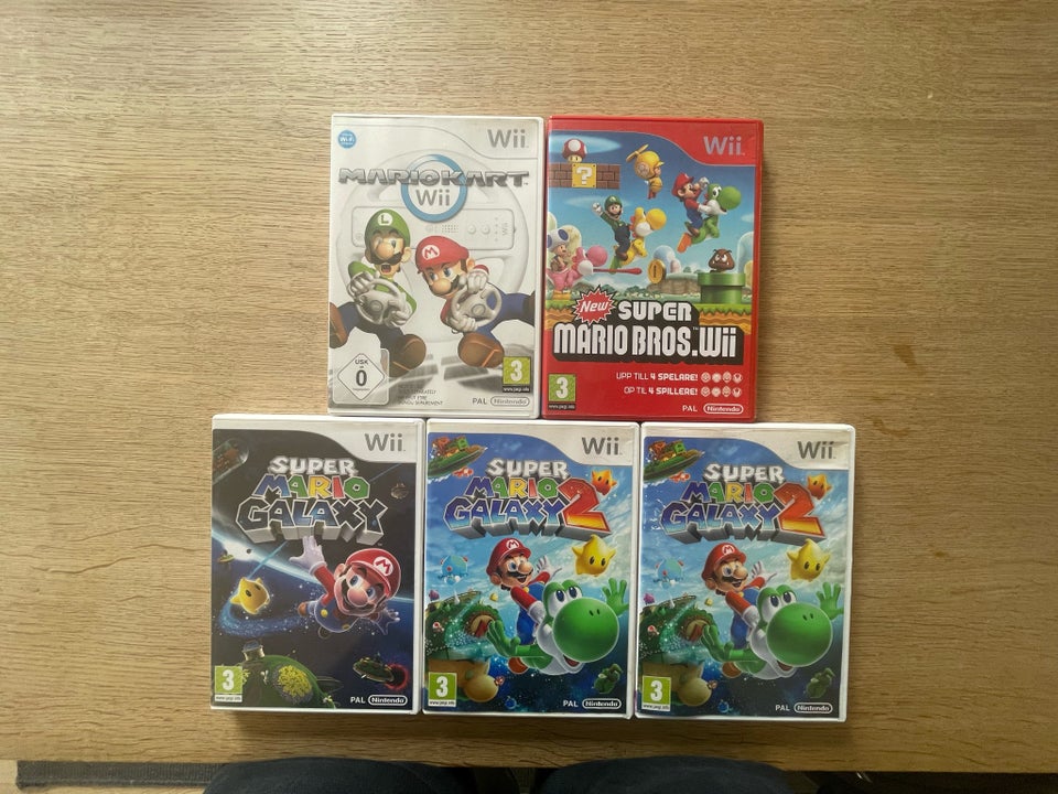 Spil til 150 kr pr stk  Nintendo Wii