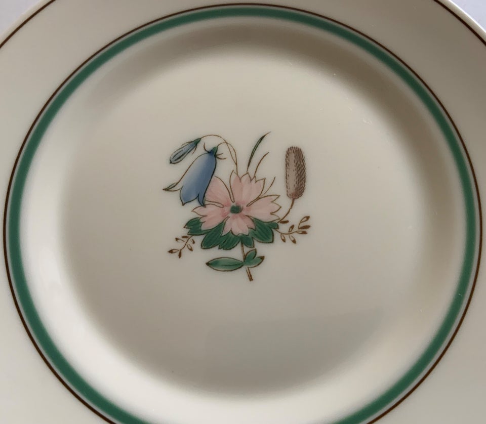 Porcelæn Kagetallerkener Royal