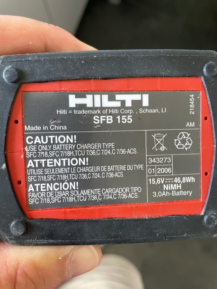 Bore- og skruemaskine Hilti