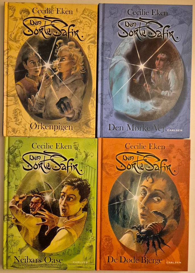 Den sorte safir 1-4, Cecilie Ekan,