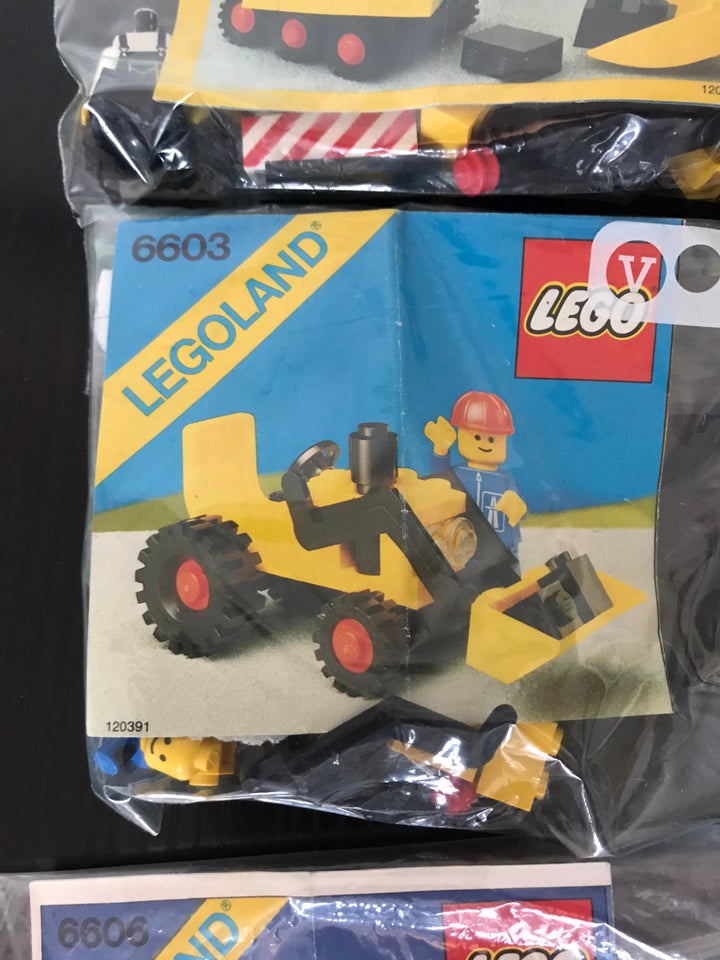 Lego andet 6504 + 6603 + 6631 + 6653 +