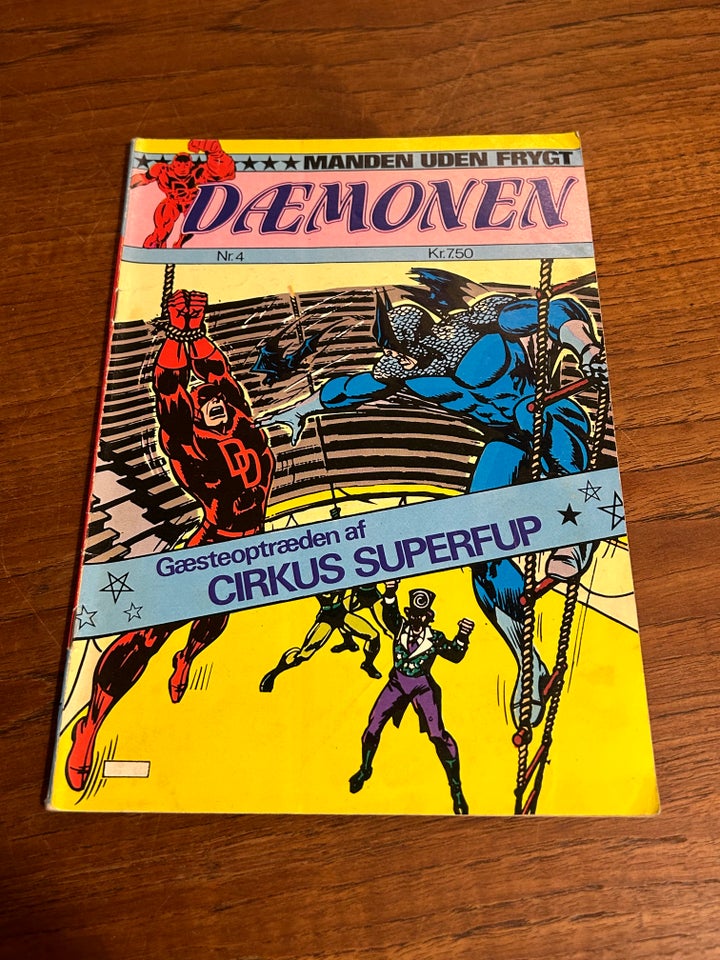 Dæmonen 4 1982, Marvel comics ,