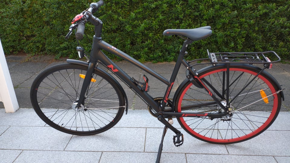 Citybike Ni Speed N7 sortrød 7