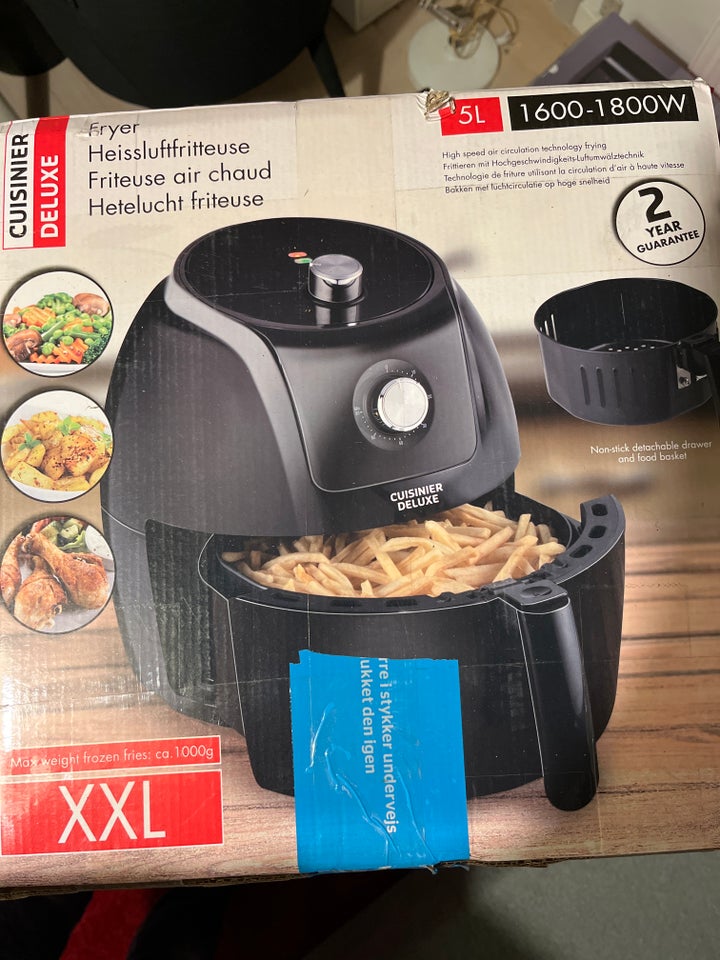 Airfryer, Cuisinier