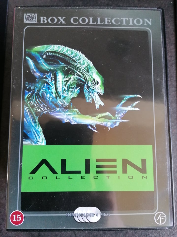 Alien Collection DVD gyser