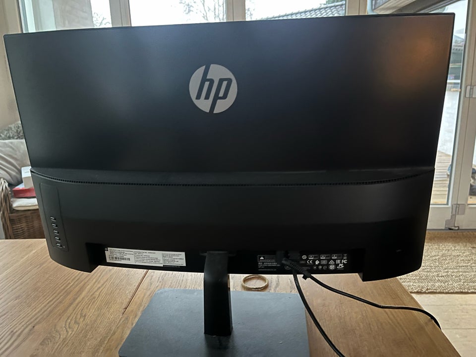 Hp, HP curved monitor, 27 tommer