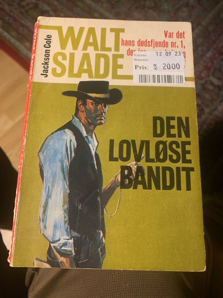 Walt slade western, Bogsamling