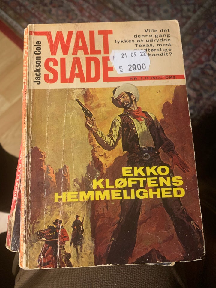 Walt slade western, Bogsamling